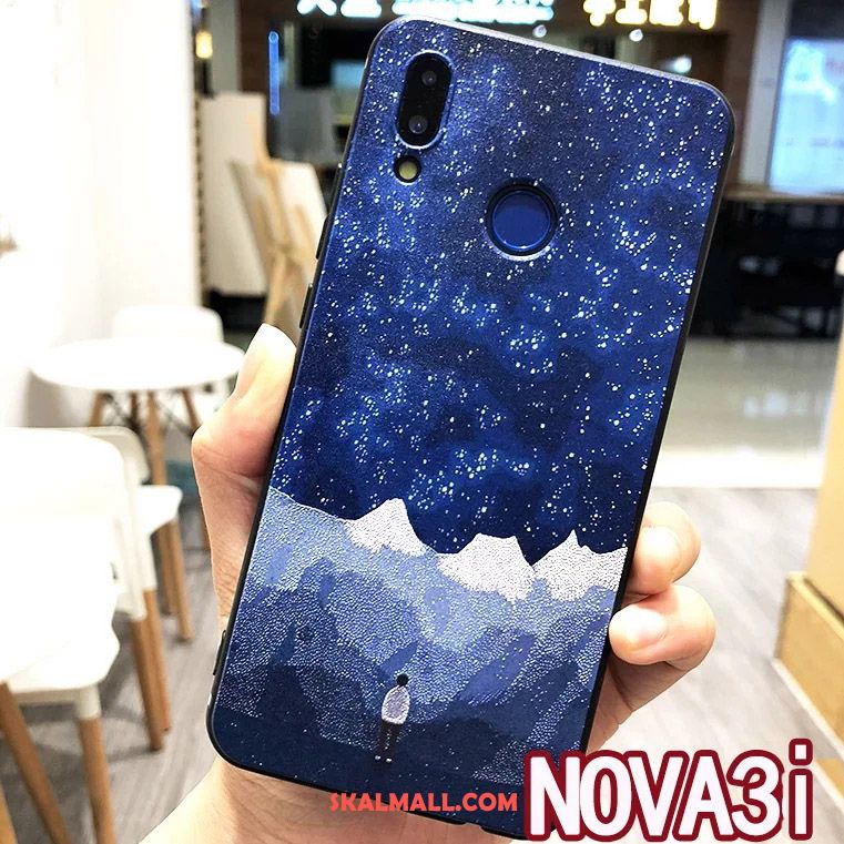 Huawei Nova 3i Skal Fallskydd Slim Hängsmycken Par Ring Butik