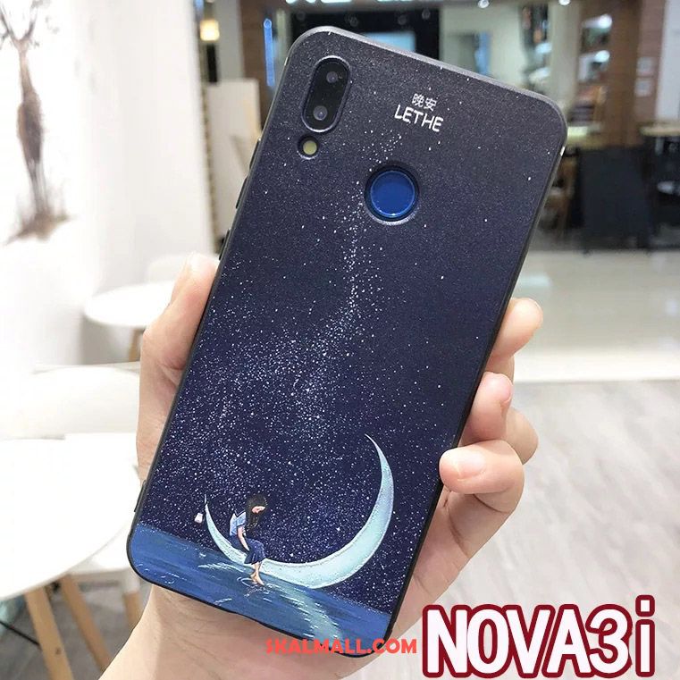 Huawei Nova 3i Skal Fallskydd Slim Hängsmycken Par Ring Butik