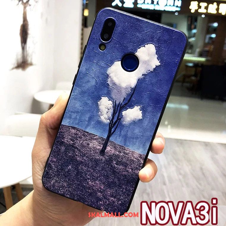 Huawei Nova 3i Skal Fallskydd Slim Hängsmycken Par Ring Butik