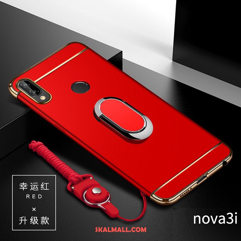 Huawei Nova 3i Skal Fallskydd Trend Mobil Telefon Net Red Guld Billiga