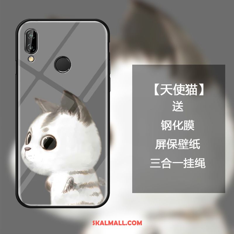 Huawei Nova 3i Skal Glas Personlighet Fallskydd Silikon Katt Till Salu