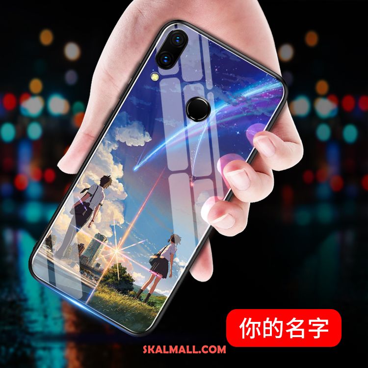 Huawei Nova 3i Skal Hård Personlighet Net Red Blå Trend Fodral Köpa