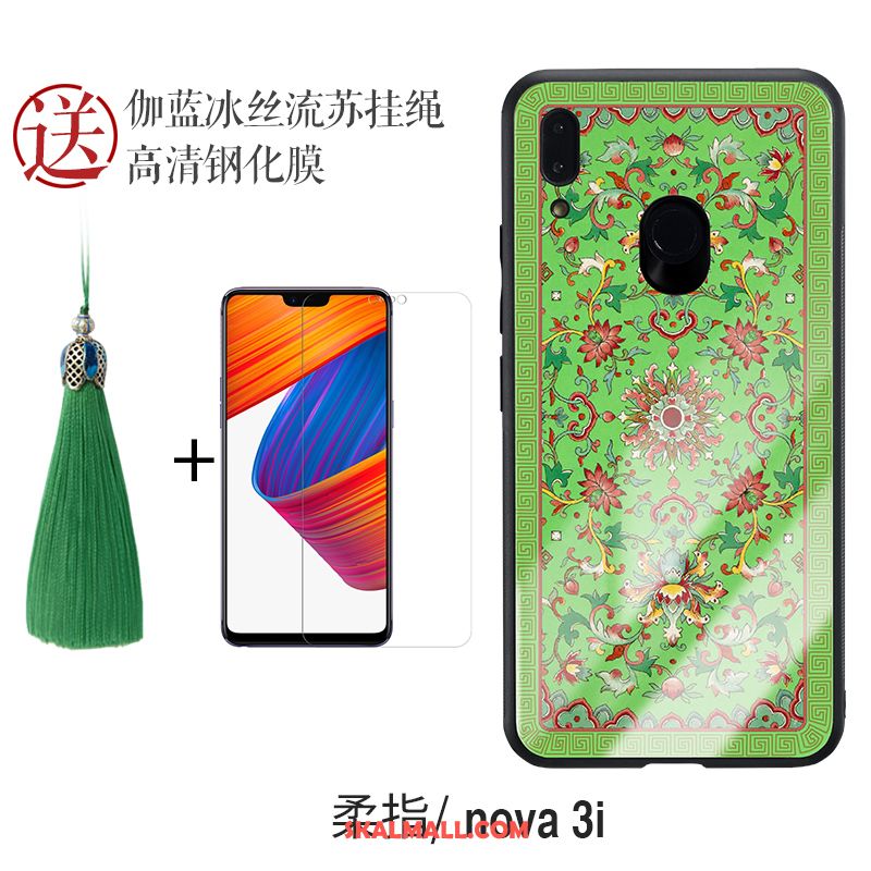 Huawei Nova 3i Skal Kreativa All Inclusive Mjuk Fallskydd Med Tofs Fodral Billigt