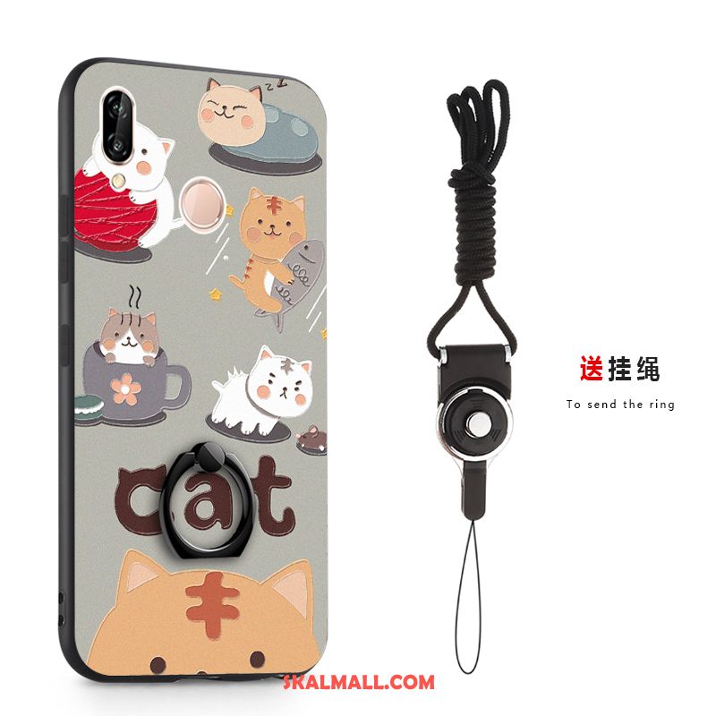 Huawei Nova 3i Skal Lättnad Personlighet All Inclusive Nubuck Slim Billigt