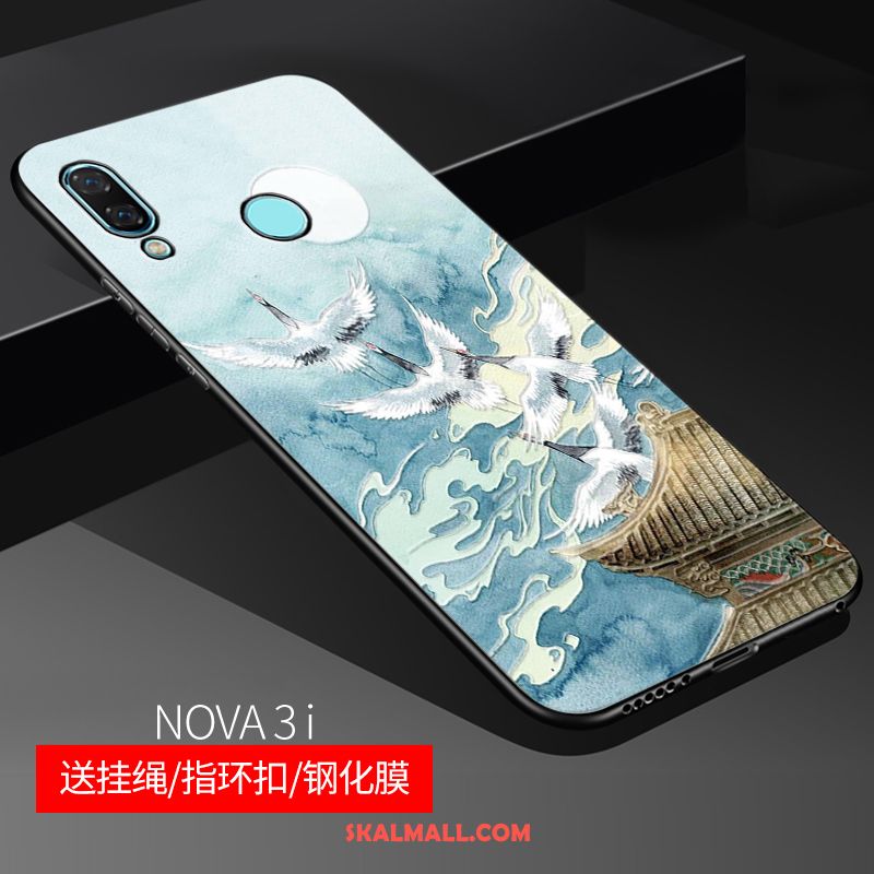 Huawei Nova 3i Skal Personlighet Fallskydd Lättnad Vit Anpassa Billig