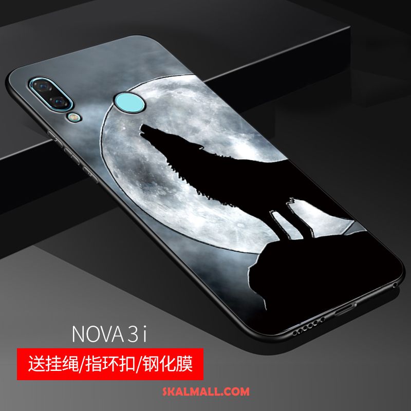 Huawei Nova 3i Skal Personlighet Fallskydd Lättnad Vit Anpassa Billig