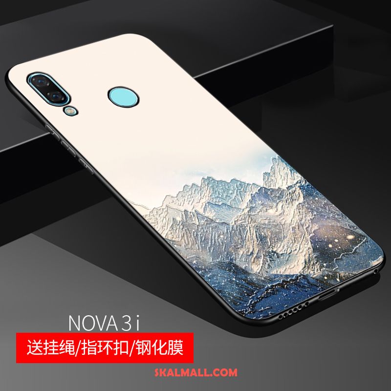 Huawei Nova 3i Skal Personlighet Fallskydd Lättnad Vit Anpassa Billig