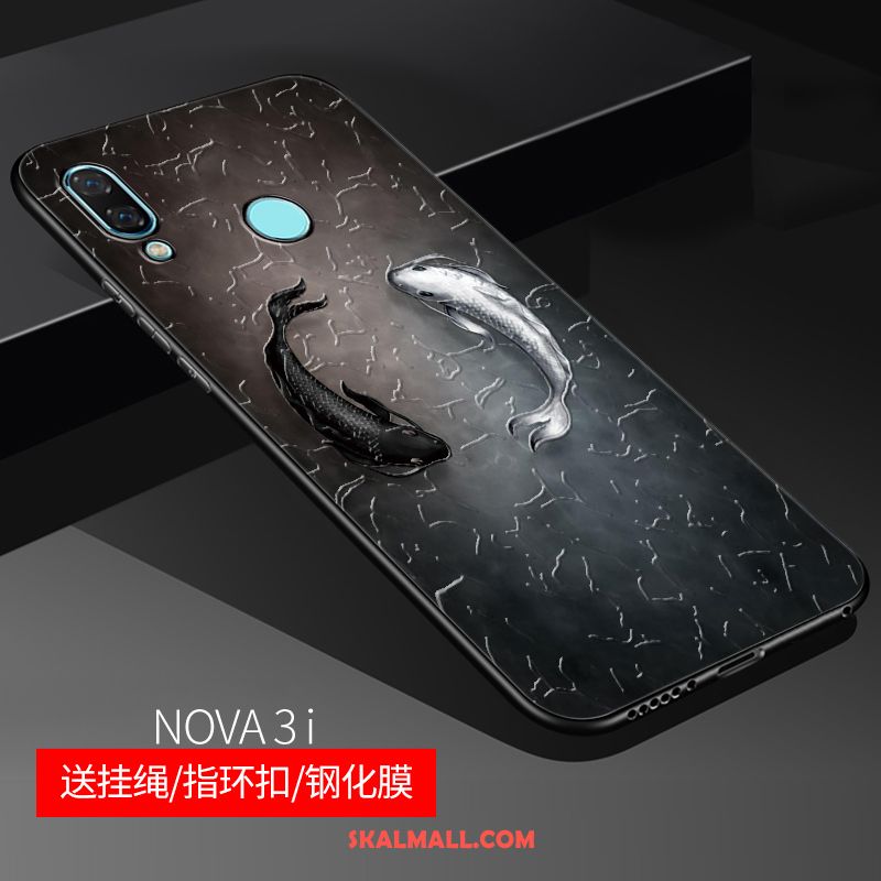 Huawei Nova 3i Skal Personlighet Fallskydd Lättnad Vit Anpassa Billig