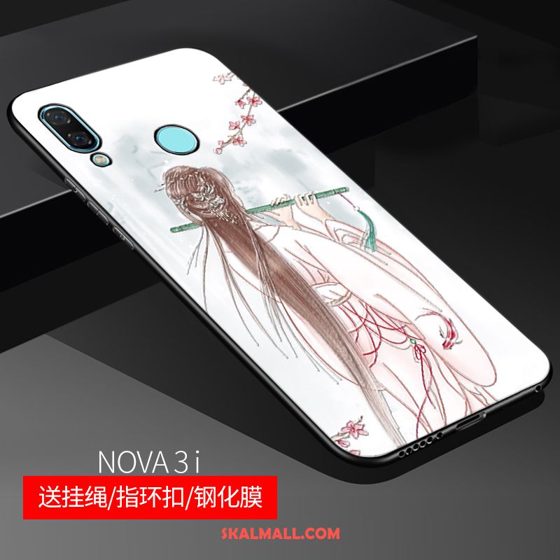 Huawei Nova 3i Skal Personlighet Fallskydd Lättnad Vit Anpassa Billig