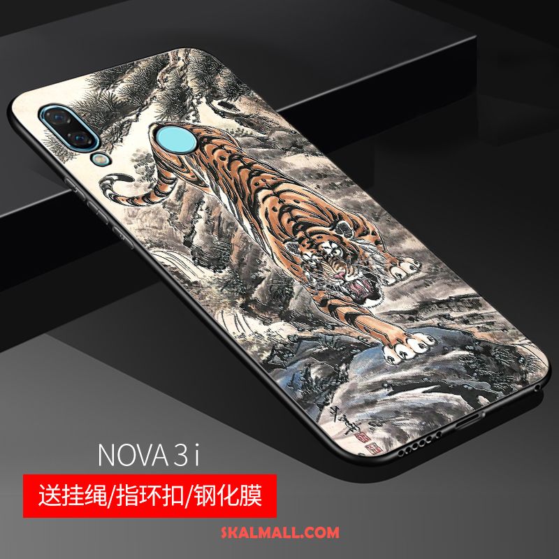 Huawei Nova 3i Skal Personlighet Fallskydd Lättnad Vit Anpassa Billig