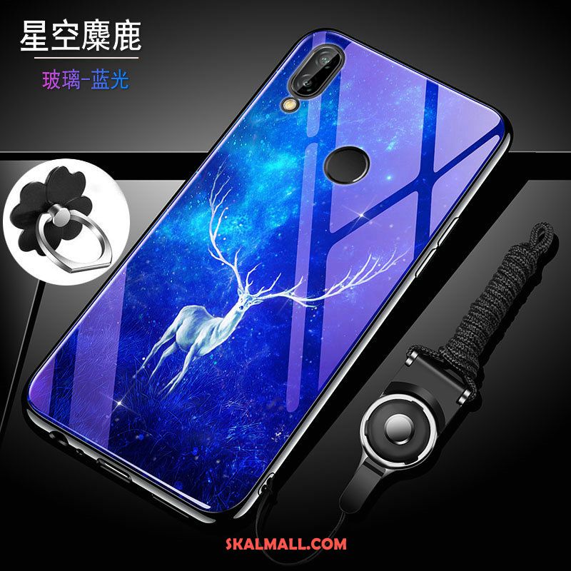 Huawei Nova 3i Skal Purpur Härdning Skydd Silikon Mjuk Butik