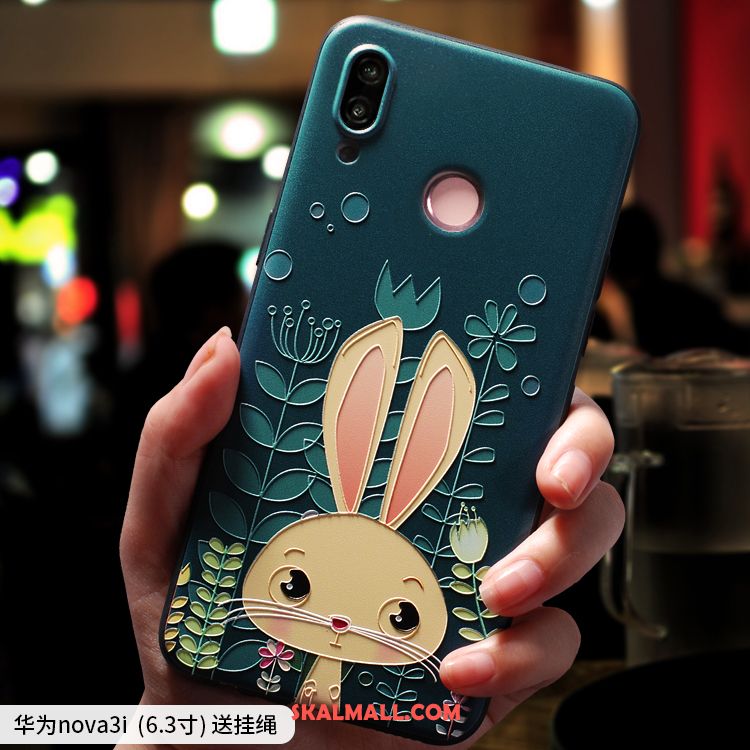 Huawei Nova 3i Skal Slim Vit Silikon All Inclusive Trend Butik