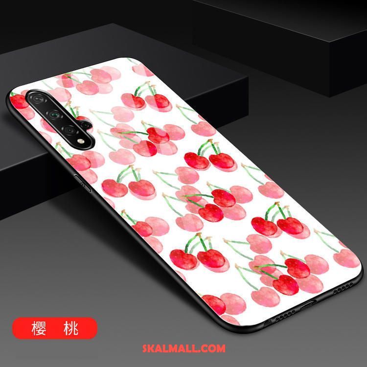 Huawei Nova 5t Skal Trend Fallskydd Kyla Glas Mode Fodral Billiga