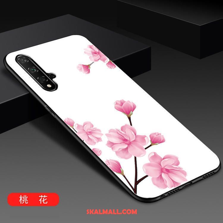 Huawei Nova 5t Skal Trend Fallskydd Kyla Glas Mode Fodral Billiga