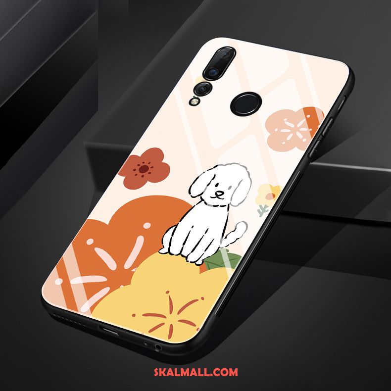 Huawei P Smart+ 2019 Skal Glas Originalitet Kyla Konst Katt Billig