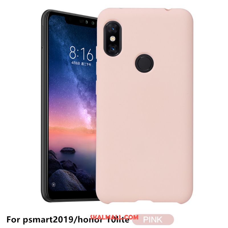 Huawei P Smart 2019 Skal Känna Solid Färg Mobil Telefon Ny Svart Billiga