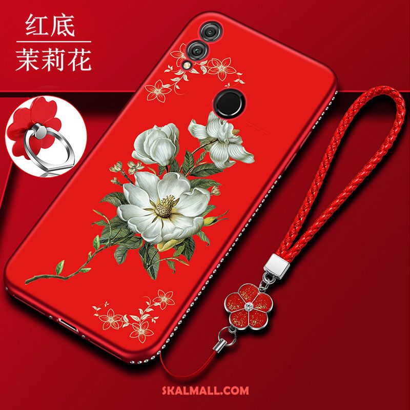 Huawei P Smart 2019 Skal Skydd Mobil Telefon Silikon Mjuk Röd Köpa