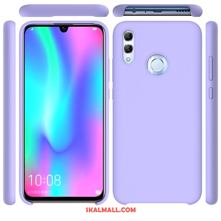 Huawei P Smart 2019 Skal Solid Färg Mobil Telefon Ungdom Purpur Silikon Till Salu