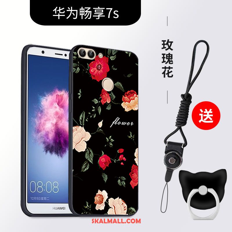 Huawei P Smart Skal Silikon Mjuk Fallskydd All Inclusive Nubuck Billigt