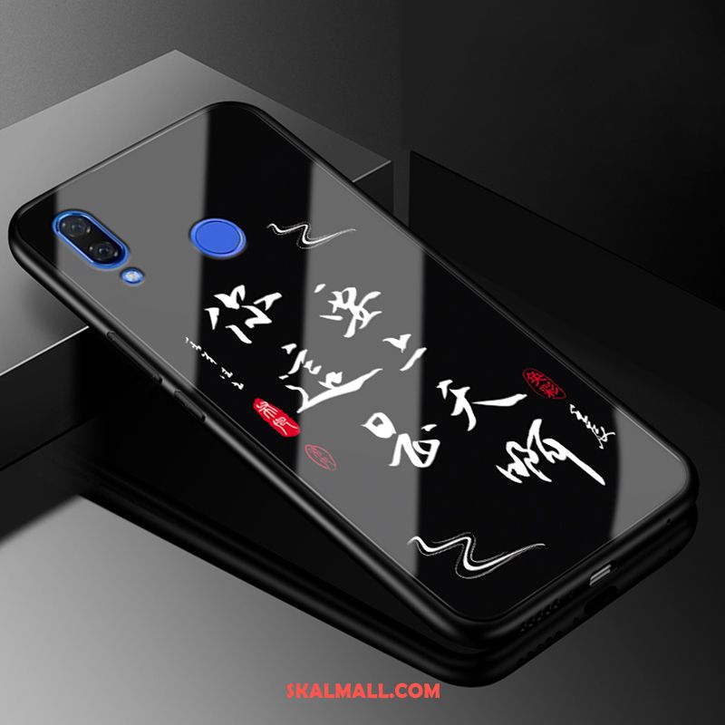 Huawei P Smart+ Skal Skydd Mjuk Silikon Trend Varumärke All Inclusive Fodral Köpa