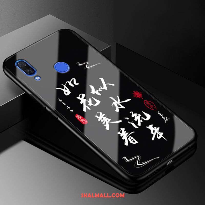 Huawei P Smart+ Skal Skydd Mjuk Silikon Trend Varumärke All Inclusive Fodral Köpa