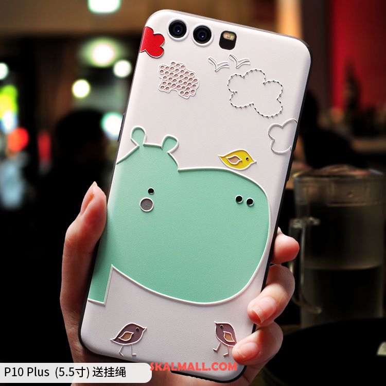 Huawei P10 Plus Skal Hängsmycken Mobil Telefon Skydd Silikon Tecknat Köpa
