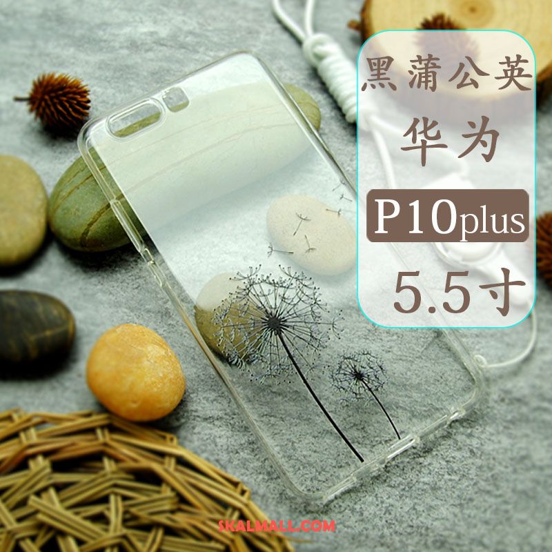 Huawei P10 Plus Skal Kinesisk Stil Grön Mjuk Liten Transparent Köpa