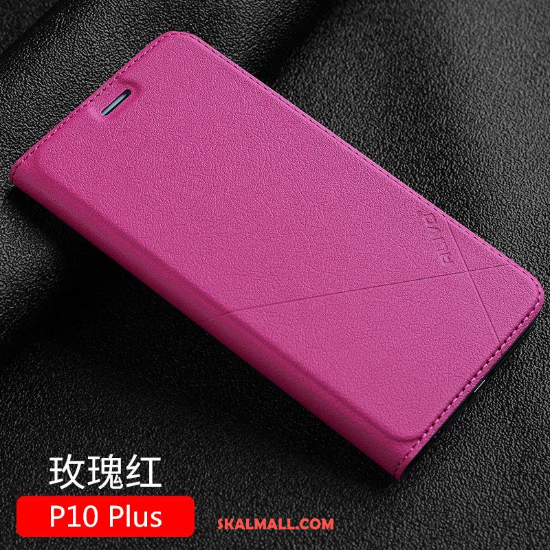 Huawei P10 Plus Skal Läderfodral Fallskydd Mobil Telefon Clamshell Fodral Billigt