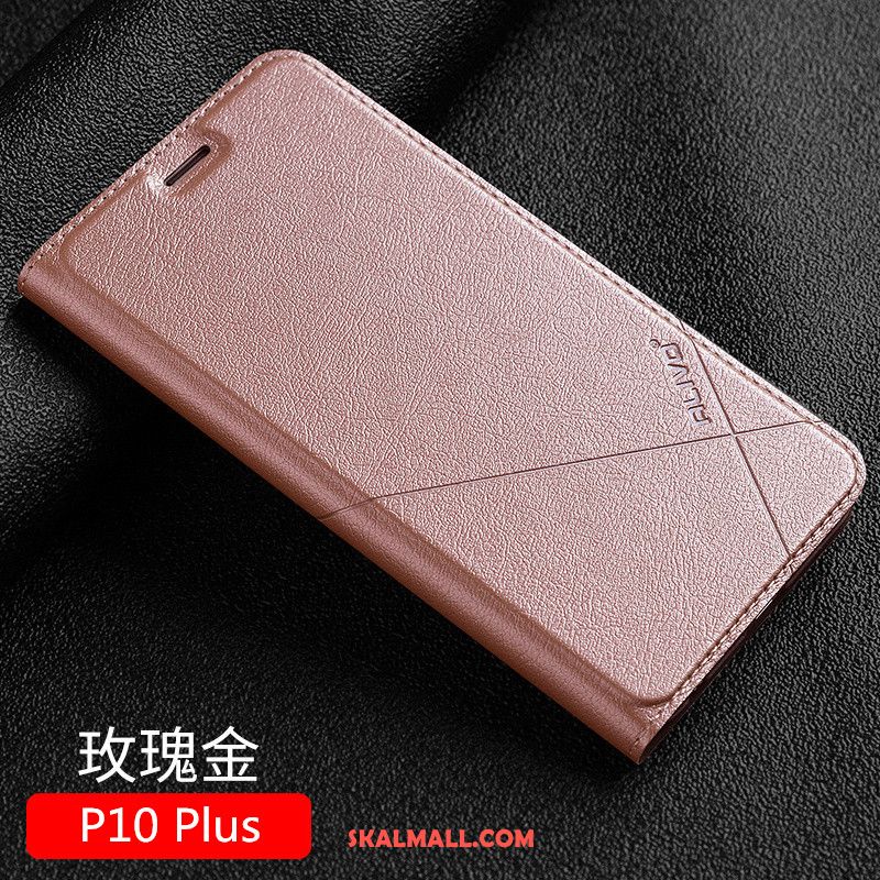 Huawei P10 Plus Skal Läderfodral Fallskydd Mobil Telefon Clamshell Fodral Billigt