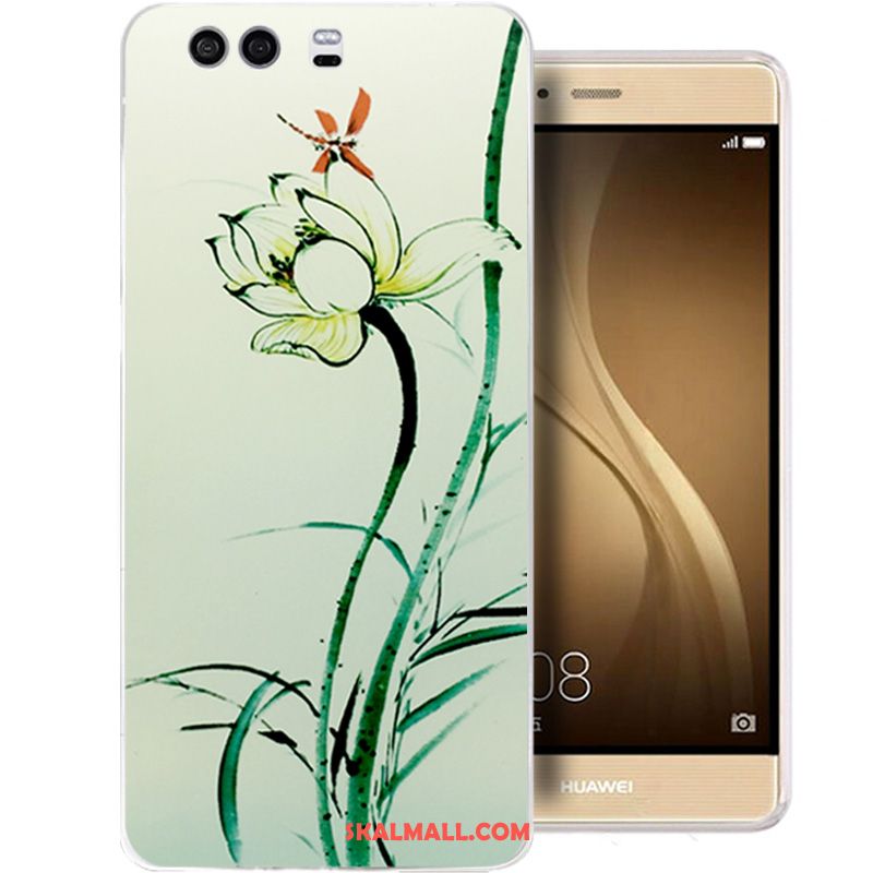 Huawei P10 Skal Silikon Mobil Telefon Transparent Ljusblå Skydd Fodral Billig