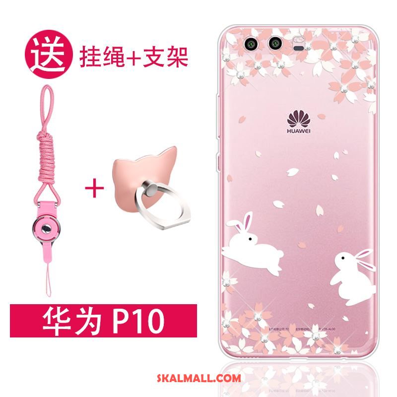 Huawei P10 Skal Silikon Transparent Skydd Mjuk Mobil Telefon Fodral Online