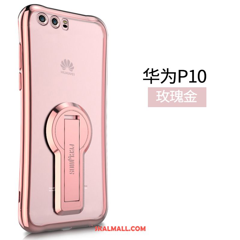 Huawei P10 Skal Support Mobil Telefon Hängsmycken Fallskydd Rosa Guld Fodral Online