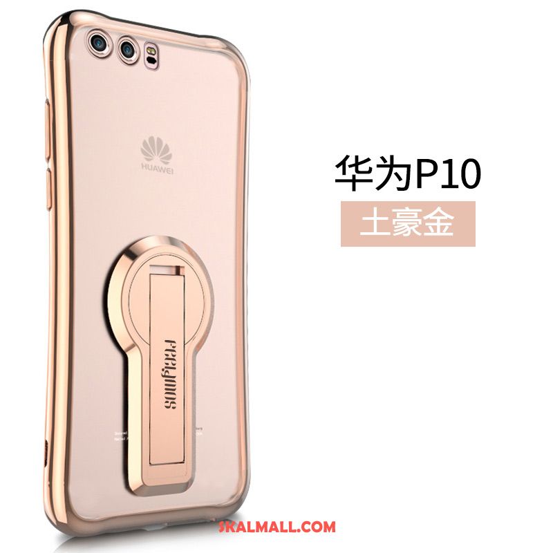 Huawei P10 Skal Support Mobil Telefon Hängsmycken Fallskydd Rosa Guld Fodral Online