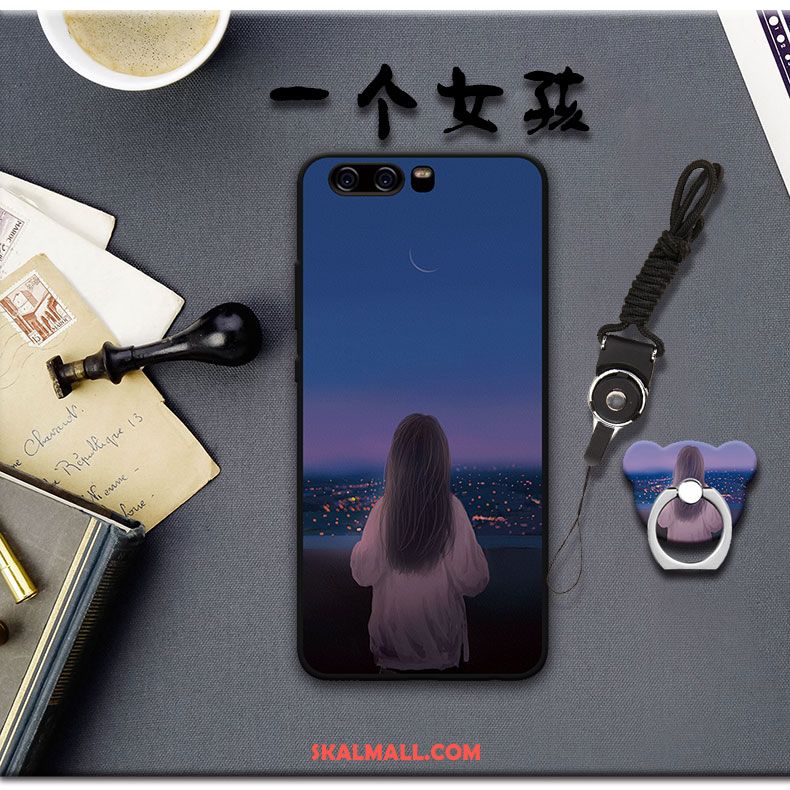 Huawei P10 Skal Svart Skydd Mobil Telefon Silikon Trend Fodral Butik