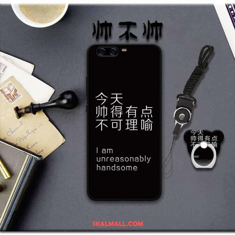 Huawei P10 Skal Svart Skydd Mobil Telefon Silikon Trend Fodral Butik