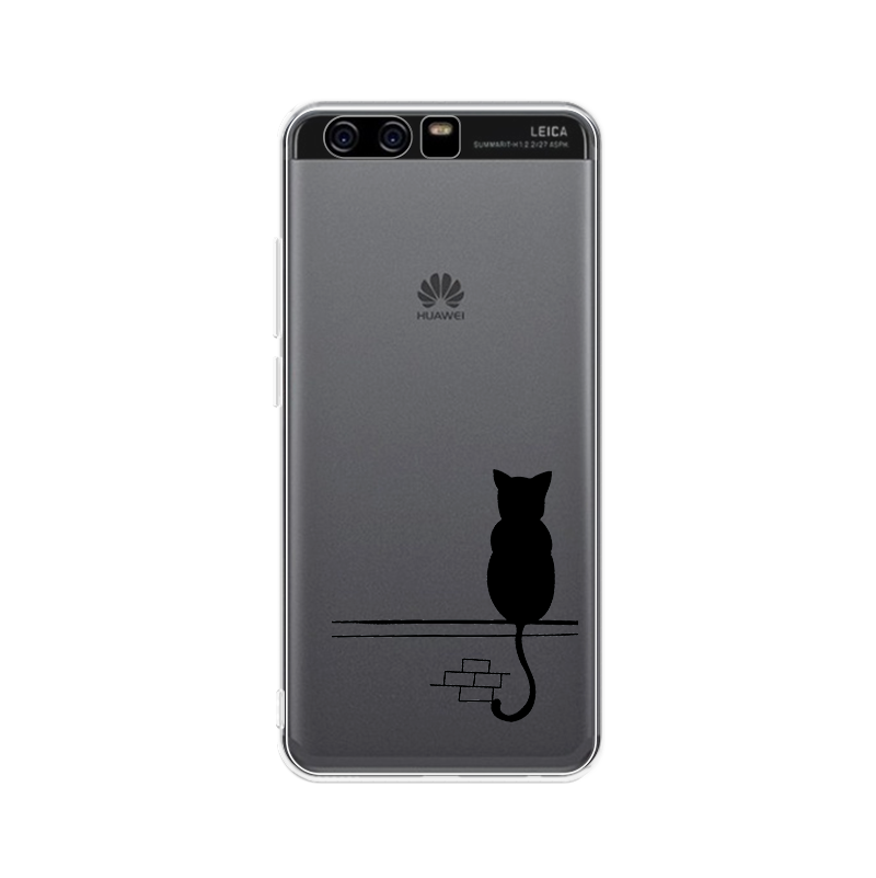 Huawei P10 Skal Trend Mjuk Transparent Mesh Skydd Fodral Billigt