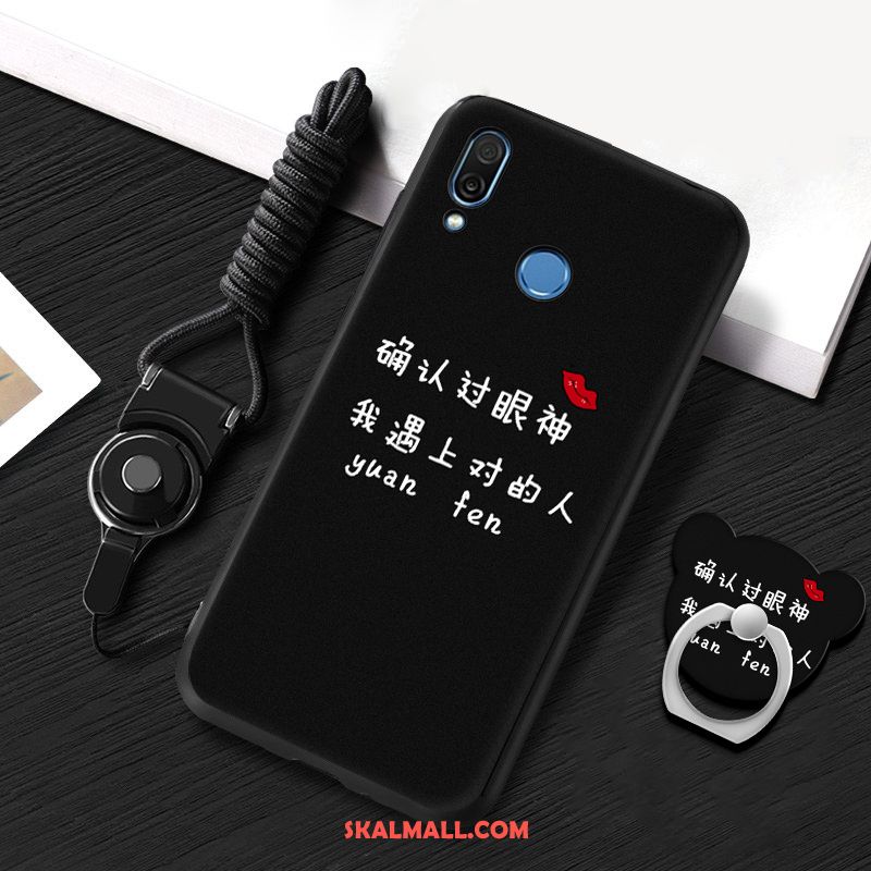 Huawei P20 Lite Skal Fallskydd Mobil Telefon Mjuk Svart Billig