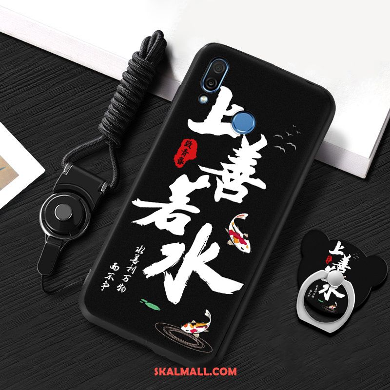 Huawei P20 Lite Skal Fallskydd Mobil Telefon Mjuk Svart Billig