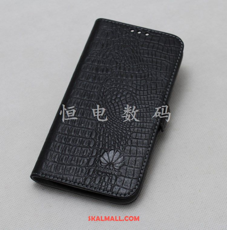 Huawei P20 Lite Skal Mobil Telefon All Inclusive Äkta Läder Fallskydd Täcka Köpa
