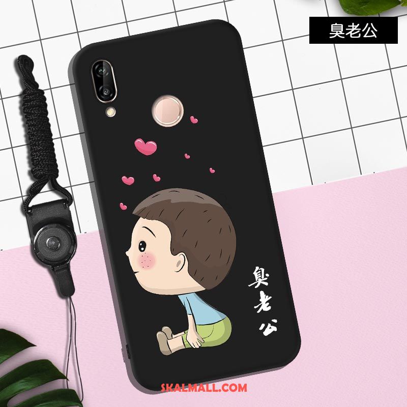 Huawei P20 Lite Skal Svart Kreativa Ungdom Mobil Telefon Online