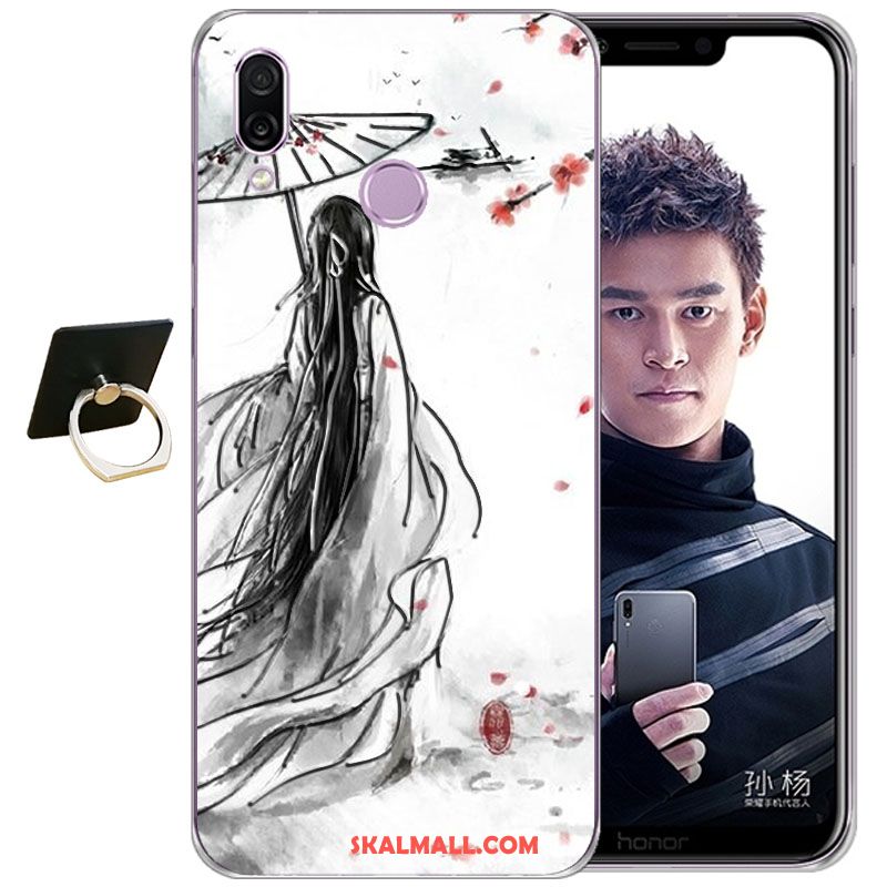 Huawei P20 Lite Skal Trend Fallskydd Mobil Telefon Grå Transparent Rabatt