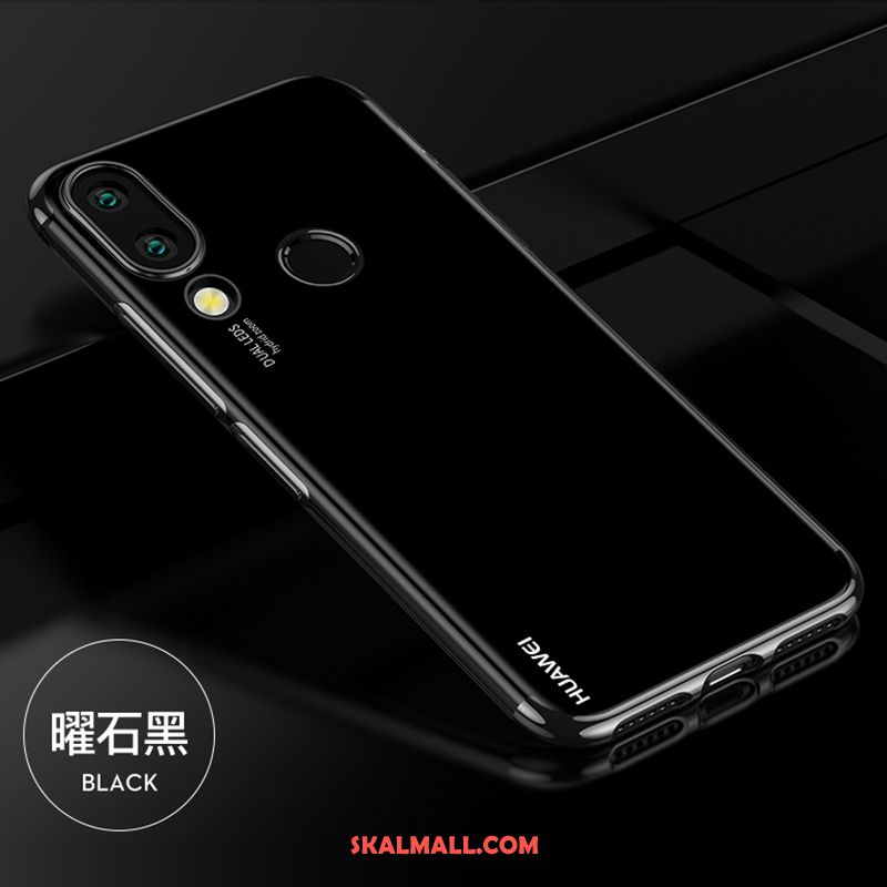 Huawei P20 Lite Skal Vacker Support Transparent Fallskydd Blå Till Salu