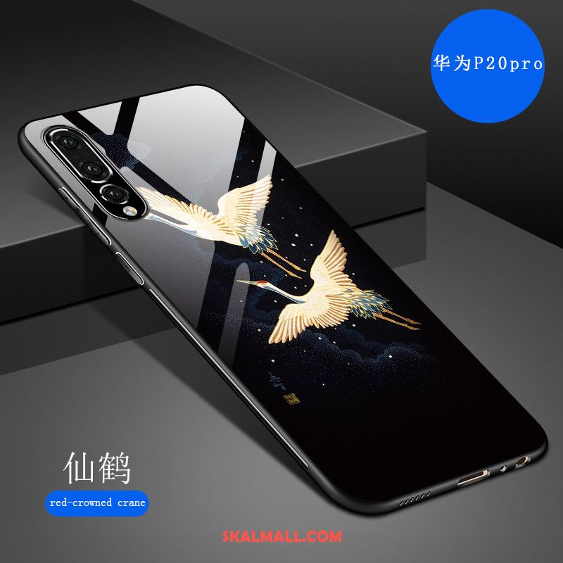 Huawei P20 Pro Skal All Inclusive Kreativa Trend Skydd Blå Fodral Online