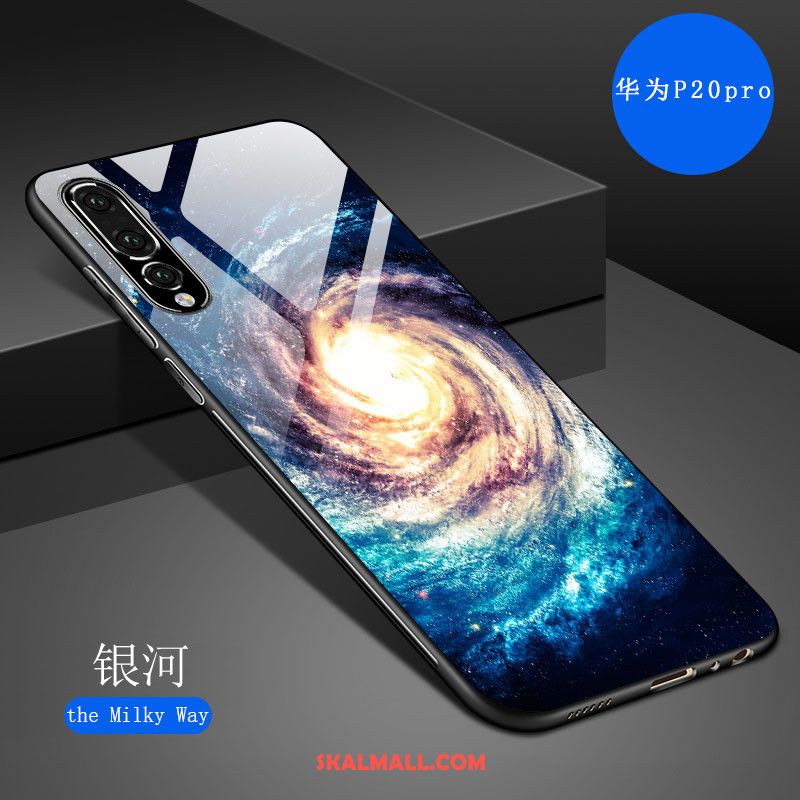 Huawei P20 Pro Skal All Inclusive Kreativa Trend Skydd Blå Fodral Online