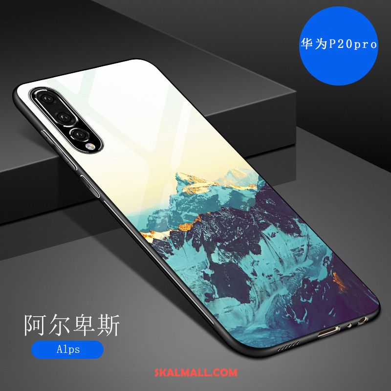 Huawei P20 Pro Skal All Inclusive Kreativa Trend Skydd Blå Fodral Online