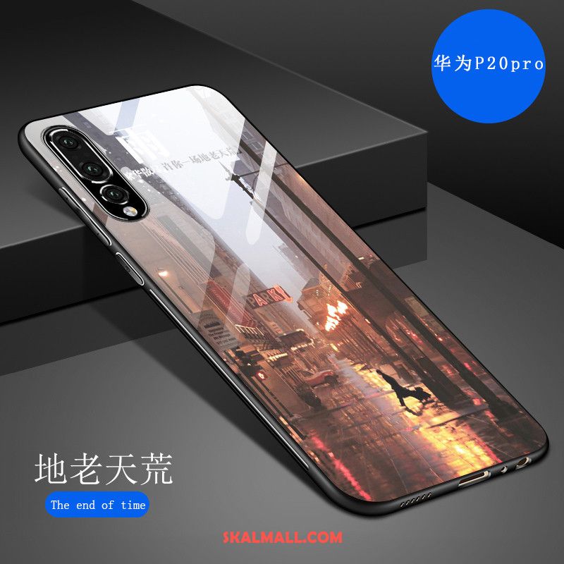 Huawei P20 Pro Skal All Inclusive Kreativa Trend Skydd Blå Fodral Online