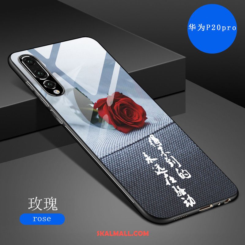 Huawei P20 Pro Skal All Inclusive Kreativa Trend Skydd Blå Fodral Online