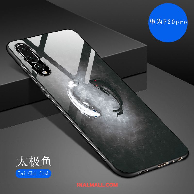 Huawei P20 Pro Skal All Inclusive Kreativa Trend Skydd Blå Fodral Online