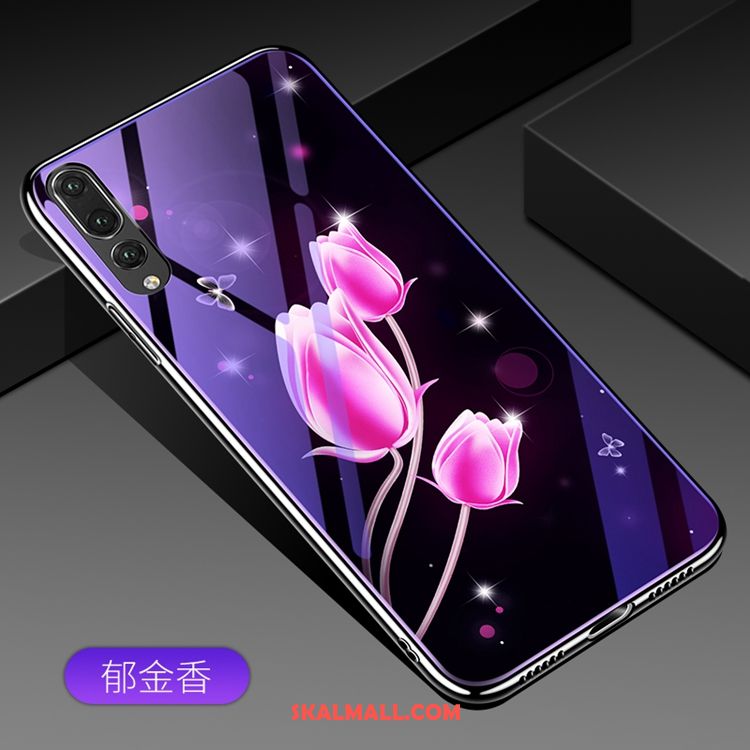 Huawei P20 Pro Skal Fallskydd Mobil Telefon Purpur Glas All Inclusive Online