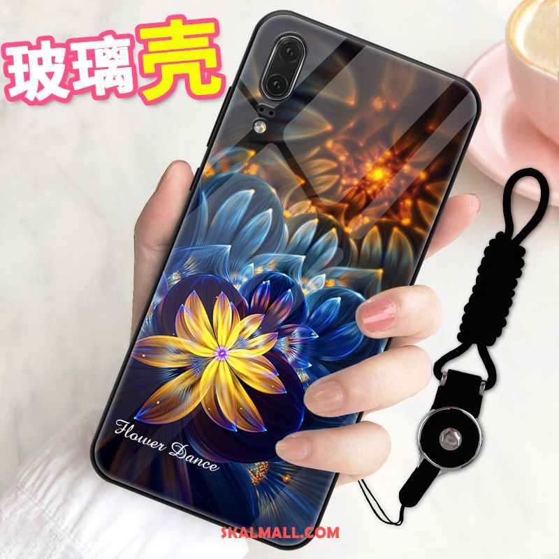 Huawei P20 Pro Skal Glas Fallskydd Personlighet Hängande Nacke Kreativa Online